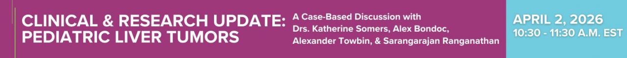 Pediatric Liver Tumors Banner